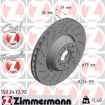 BMW E60-E63 M5-M6 ÖN DİSK SOL 34112282805 numaralı bu parça